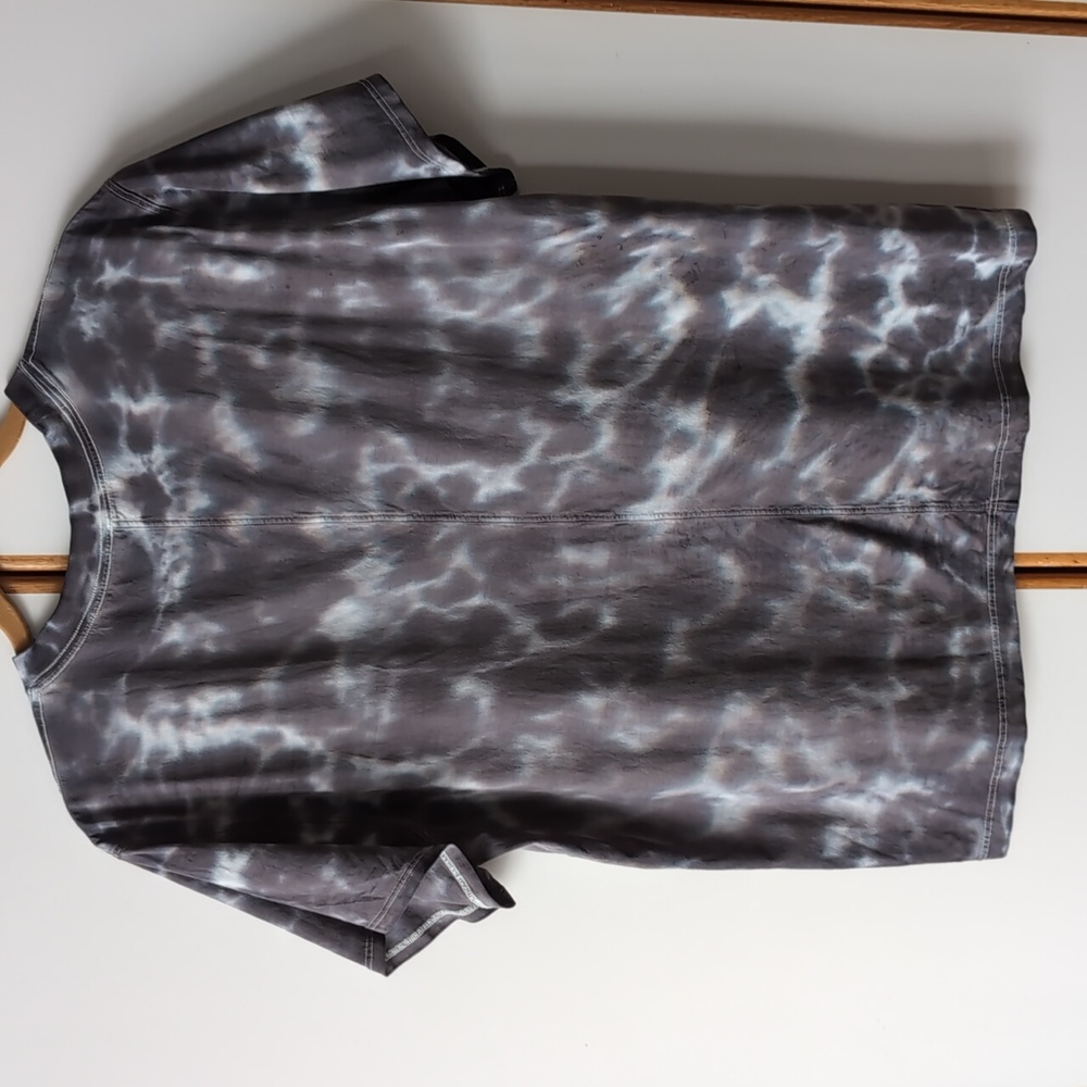Lululemon All Yours Tee 8 *Tie Dye Marmoleado Tie Dye Graphite Grey - Picture 10 of 12